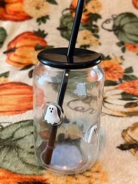 Tik tok viral Halloween Tumbler with Straw